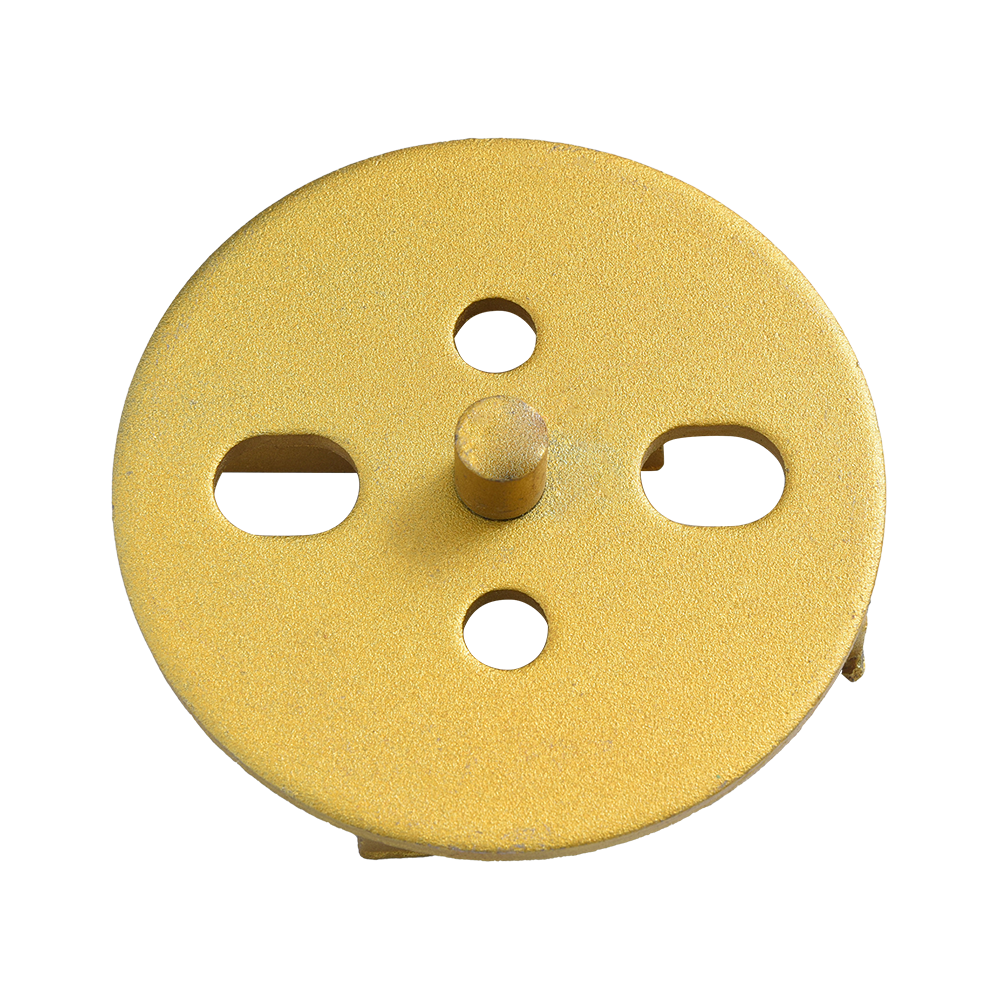 #120 obișnuite cinci găuri și patru dinți (cu coloană) cap de tăiere cu diamante de podea